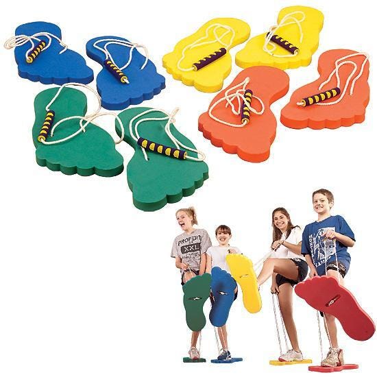 Image for FlagHouse Monster Trax, Blue, One Pair of Feet from School Specialty